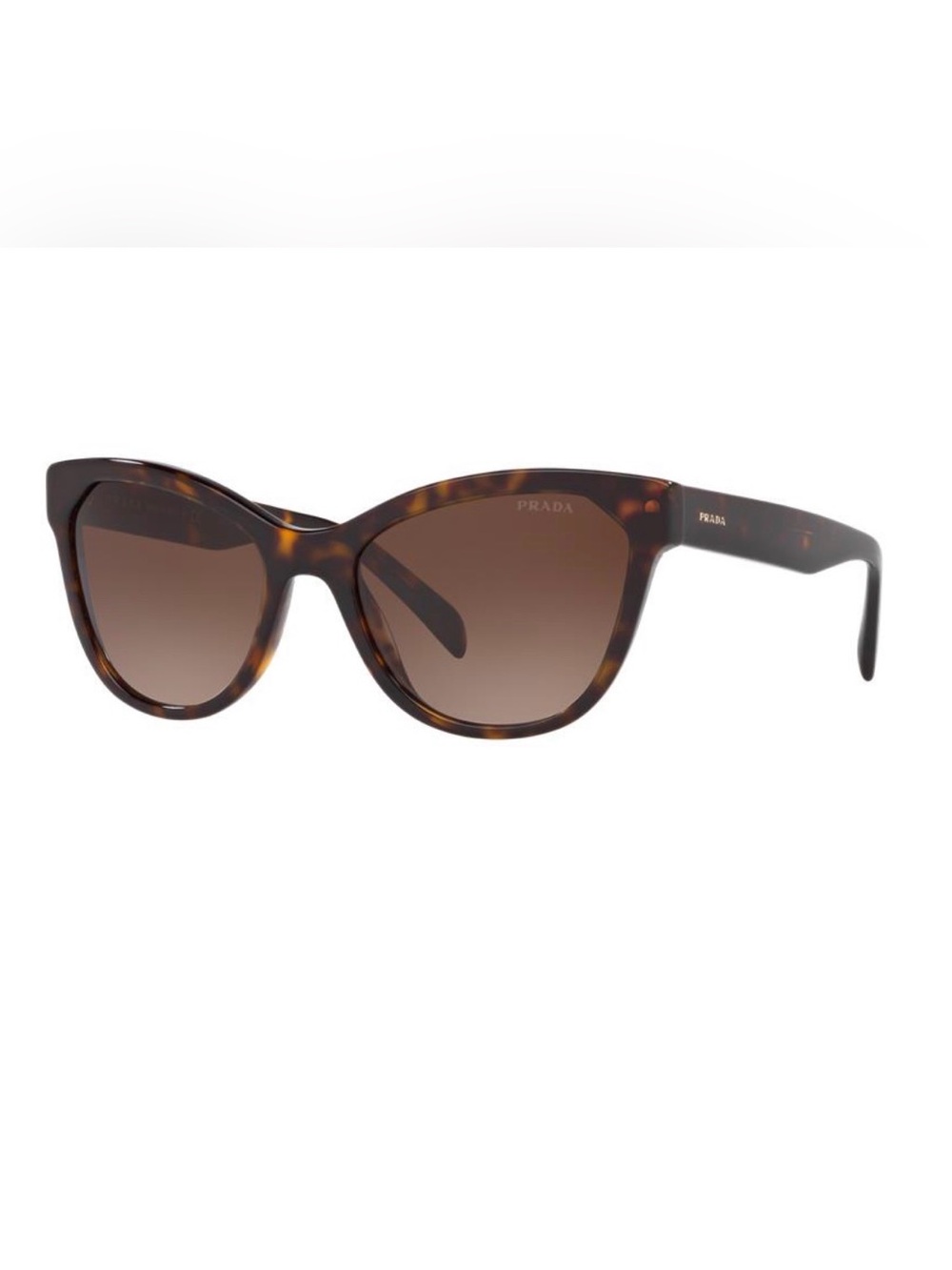 Prada Women’s Tortoiseshell Sunglasses with Brown Gradient Lenses